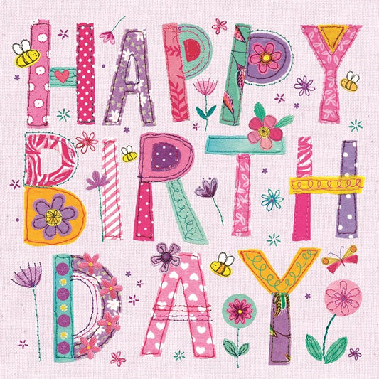 The Sewing Box - Happy Birthday, Greeting Card