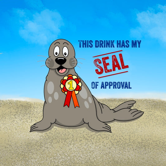 ‘This Drink has SEAL of approval’ Coaster