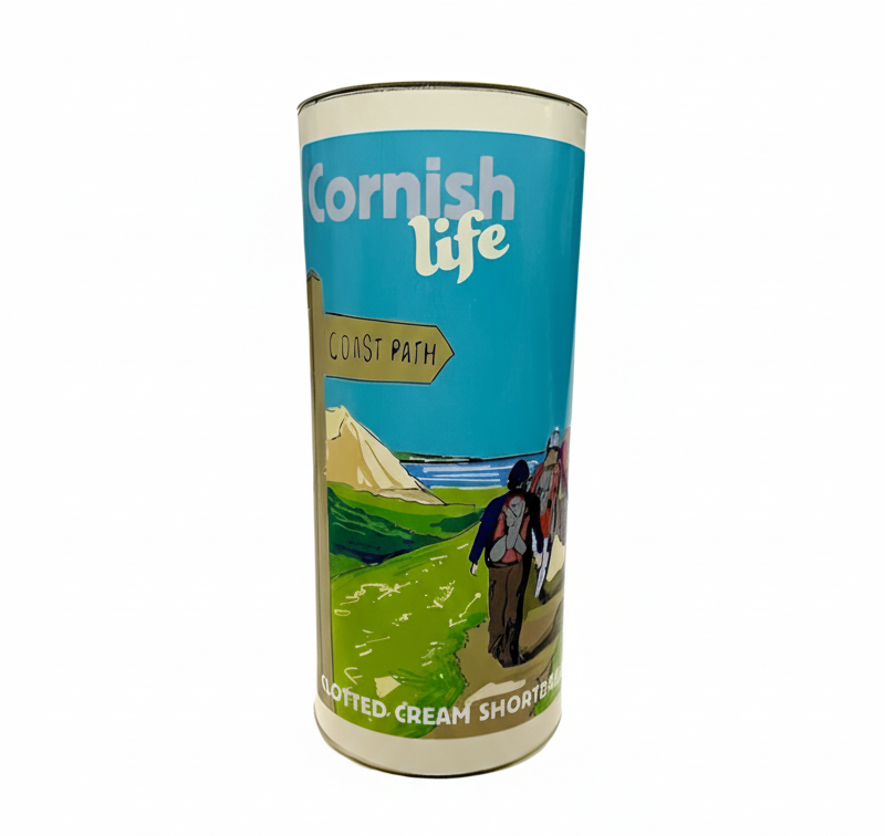 Clotted Cream Shortbread Tube - Coast Path 200g