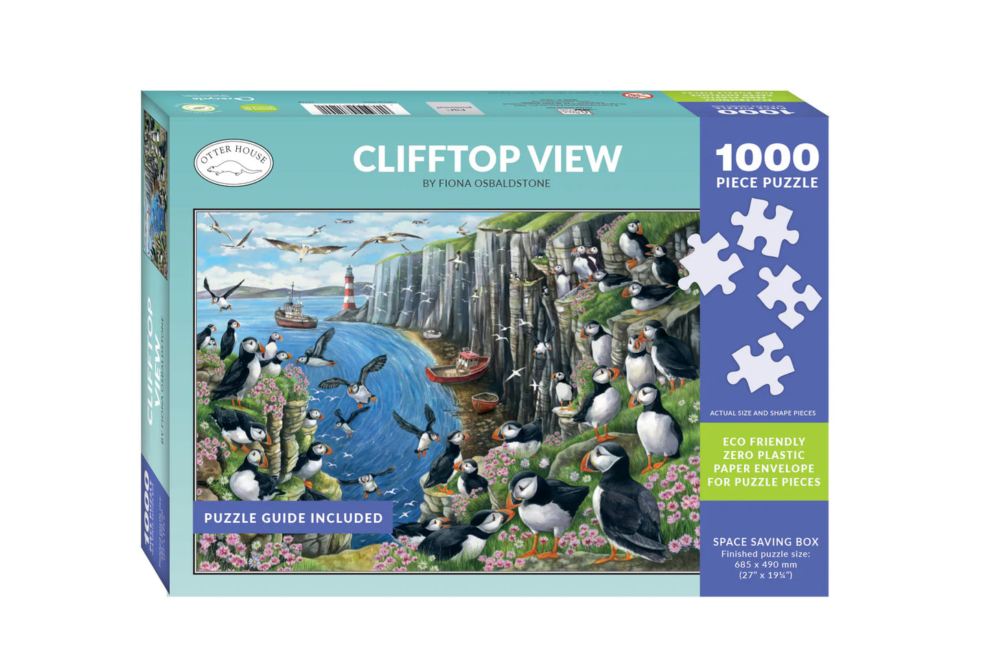 Clifftop View - 1000 Piece Jigsaw