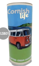 Campervan Shortbread Tube - 200g