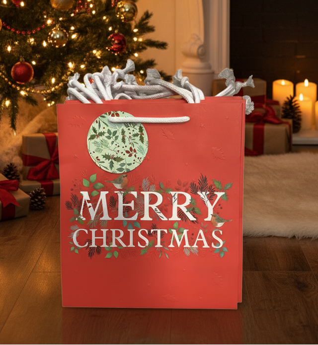Merry Christmas gift bag