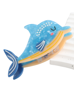 Dolphin Hair Claw Clip