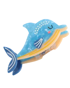 Dolphin Hair Claw Clip