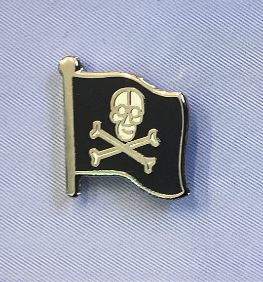 Jolly Roger Flag Badge