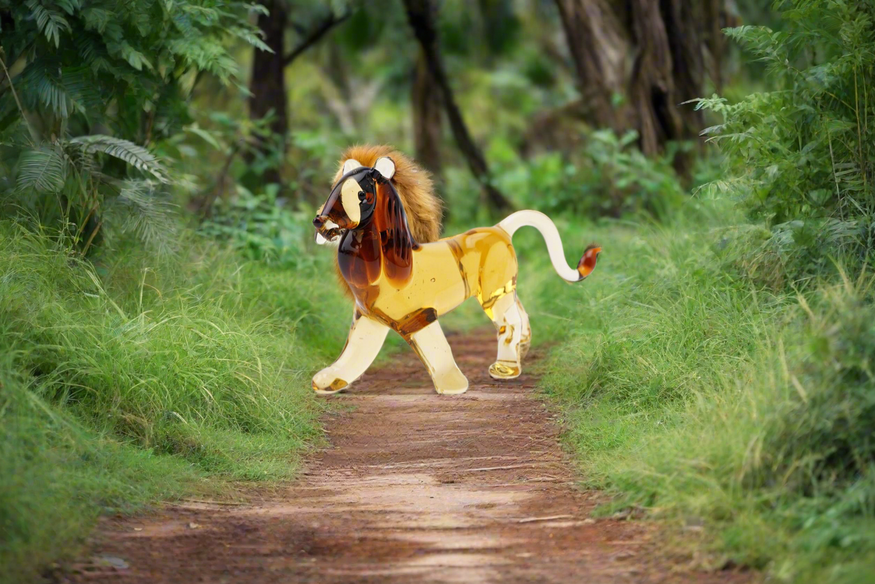 Glass Lion