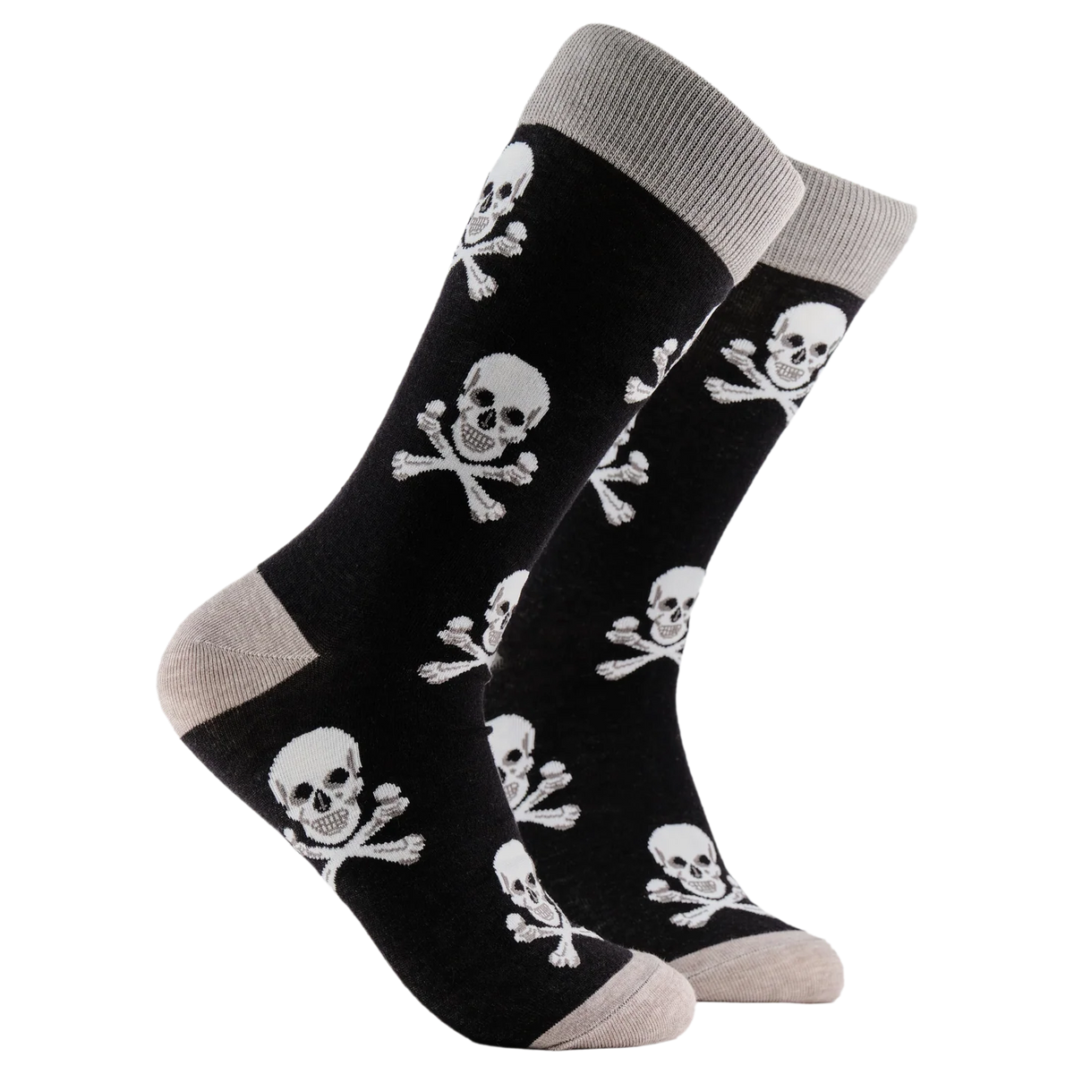 Soctopus, Pirate Skull & Cross Bones, Size 9-12 (Euro 43-46)