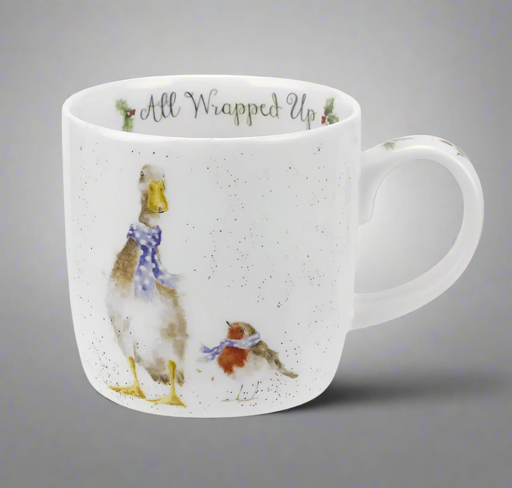 Wrendale All Wrapped Up Goose Mug
