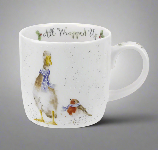 Wrendale All Wrapped Up Goose Mug