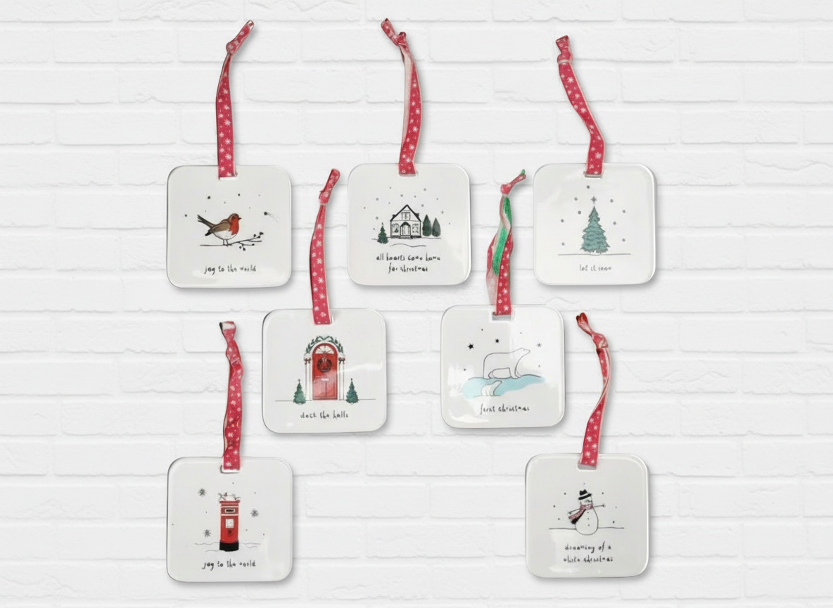 Christmas Ceramic Hangers