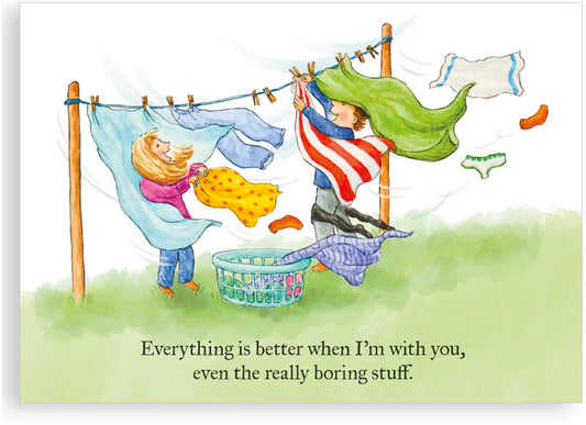 ‘Better with you’, Greetings Card