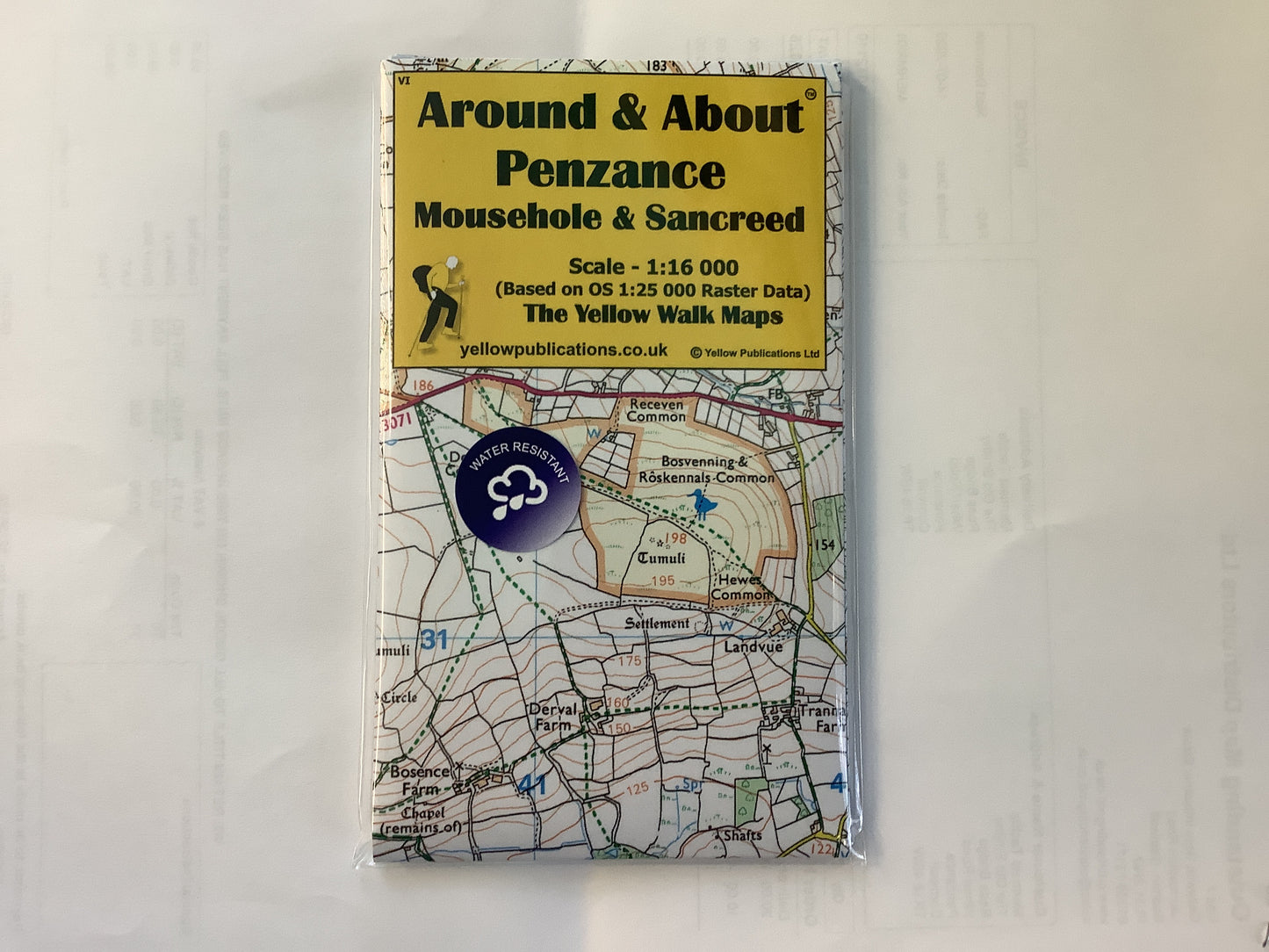 Penzance, Mousehole & Sancreed Map