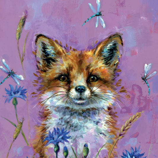 Wild Friends Fox Greetings Card