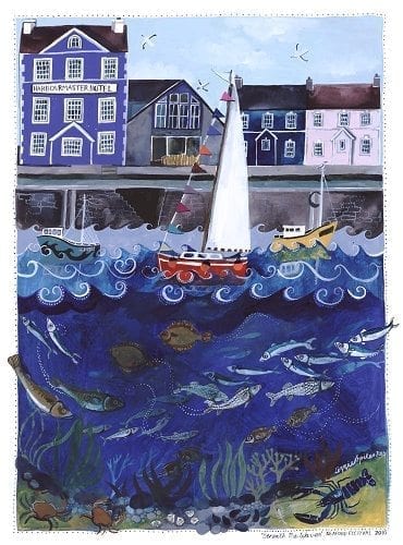 Beneath the Waves Greetings Card