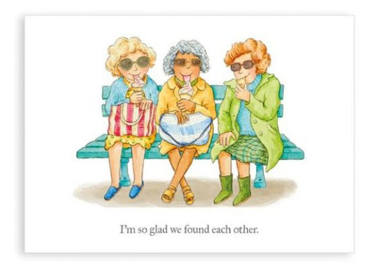 ‘Glad we found each other’, Greetings Card