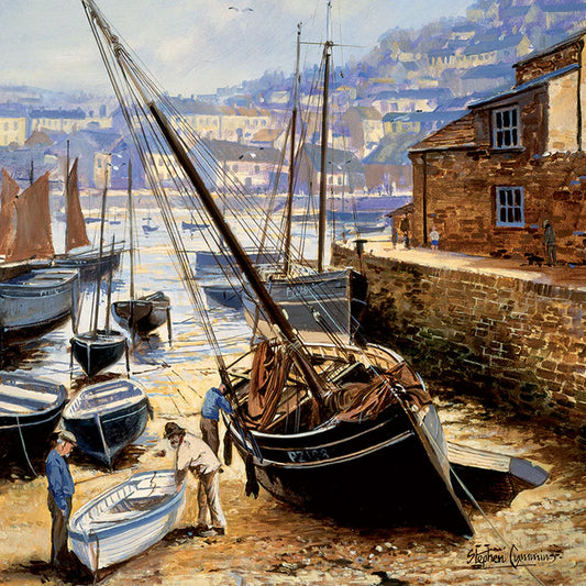 ‘Boatyard' Quayside Gallery Greetings Card