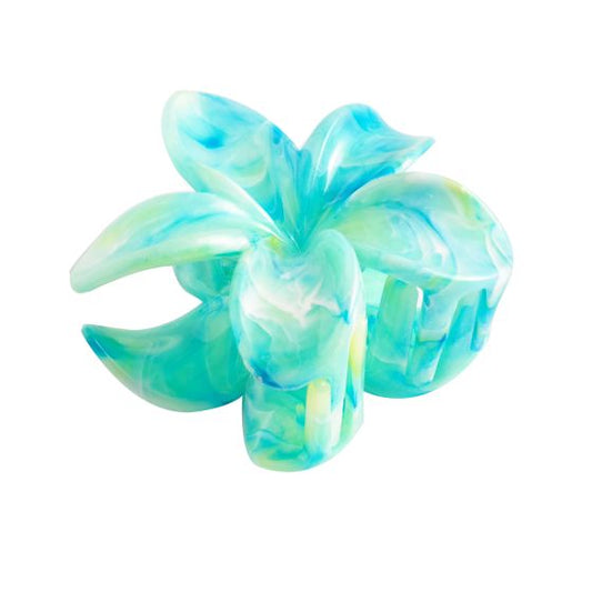 Lily Hair Claw Clip, Blue