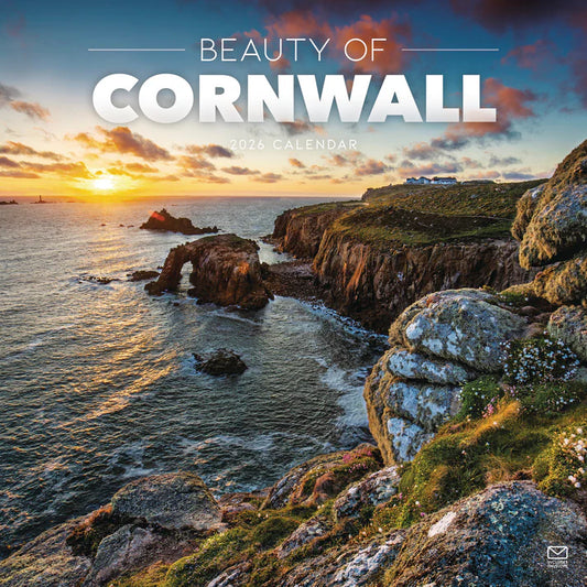 Beauty of Cornwall Calendar, 2026
