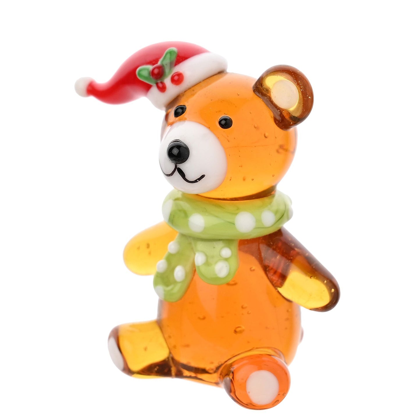 Objets D’Art Festive Miniature Brown Teddy