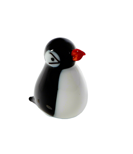 Small Glass Puffin
