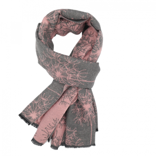 Terry Dandelion Scarf, Grey