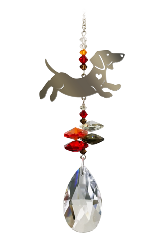 Crystal Fantasy Dachshund, Russet Red