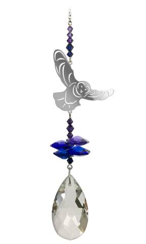 Crystal Fantasy, Owl in Flight, Midnight
