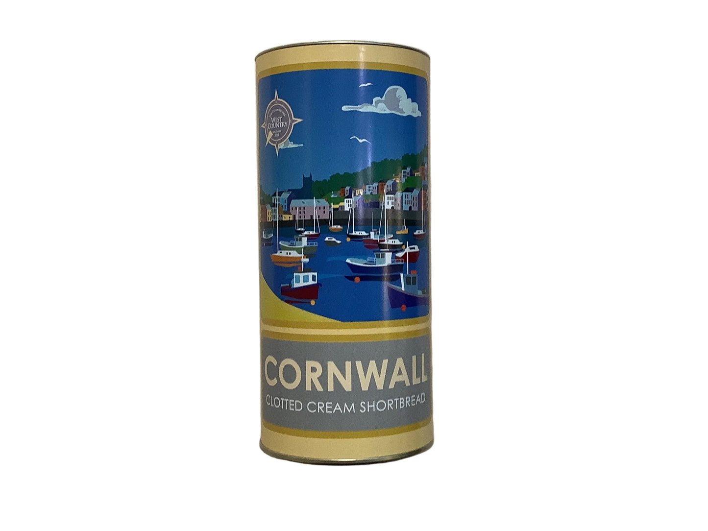 Clotted Cream Shortbread Tube - New Harbour 200g