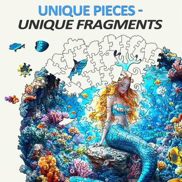 Mermaid Wooden Jigsaw, 150 Piece
