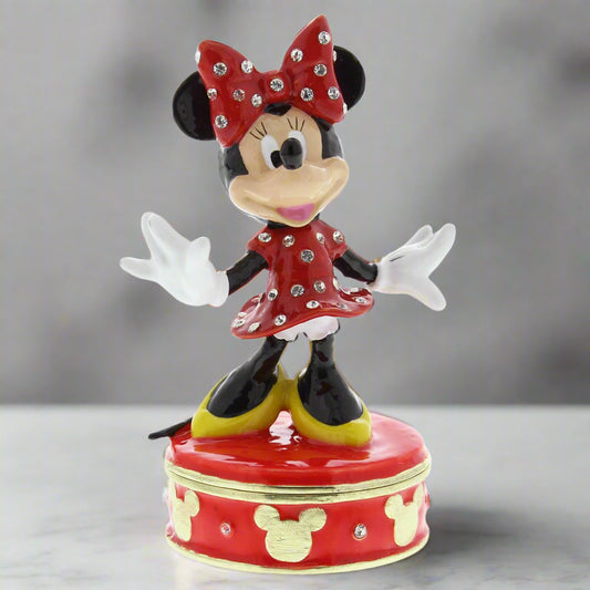 Disney Minnie Mouse Treasured Trinket Box