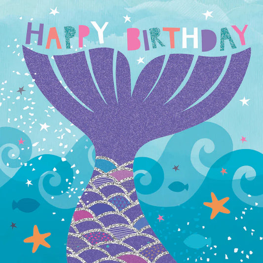 Superstar Card - Mermaid Tail