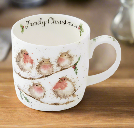 Wrendale ‘Family Christmas’ Mug