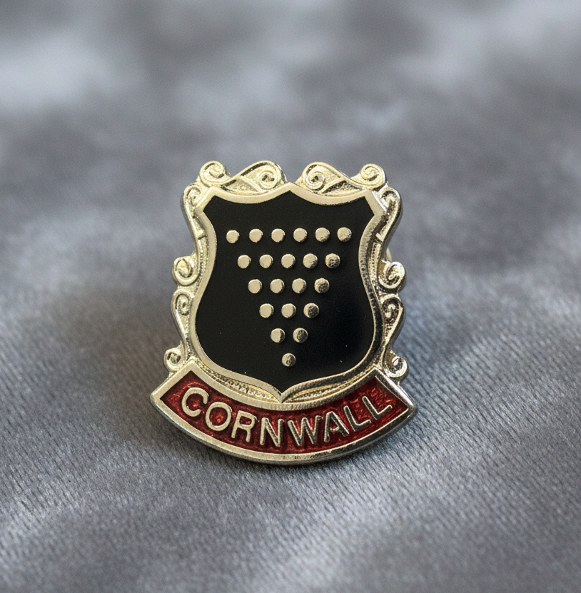 Cornwall Coat of Arms Badge