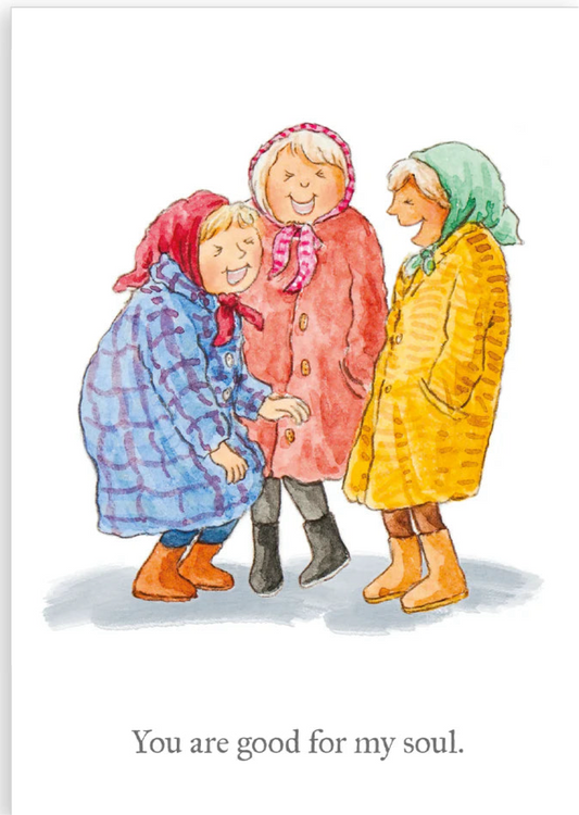 Good For My Soul, Greetings Card