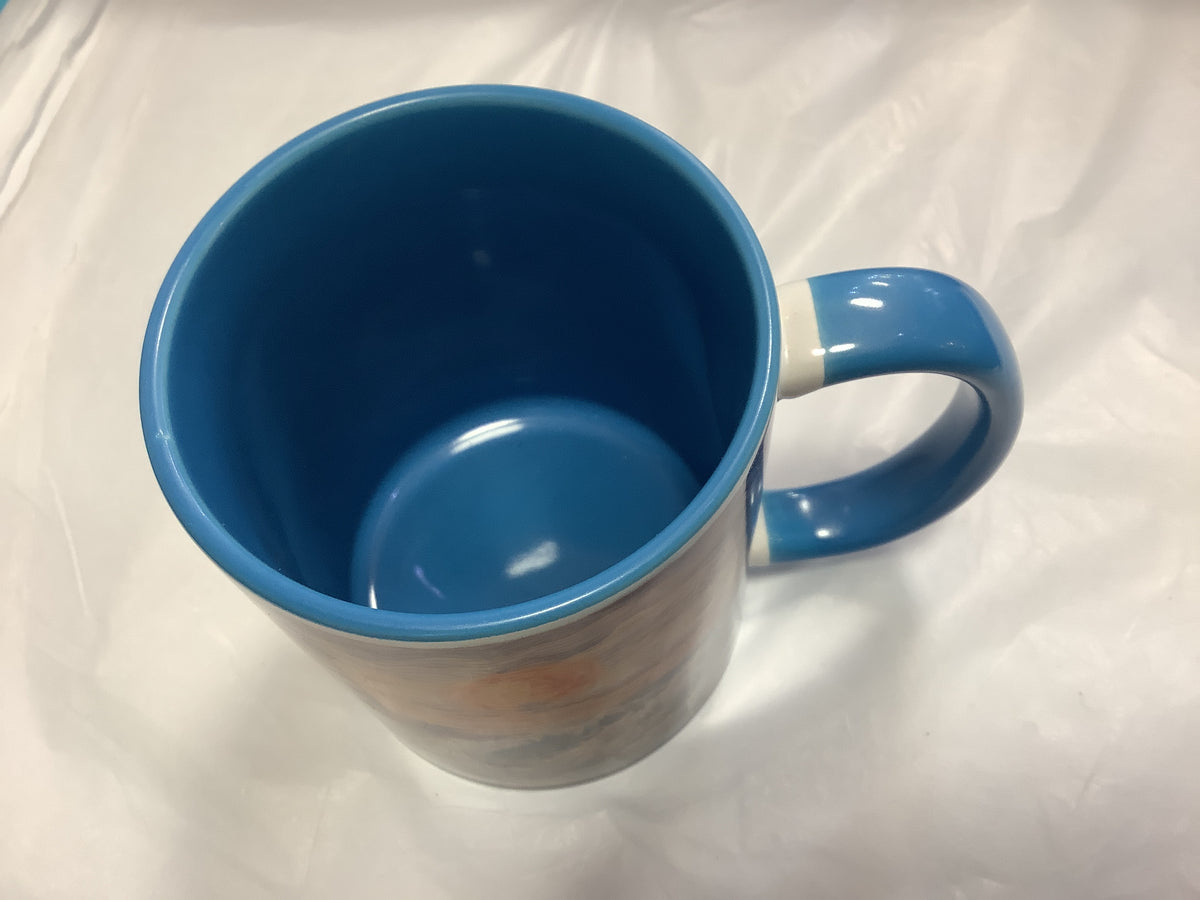 Cornwall Lighthouse and Waves Mug