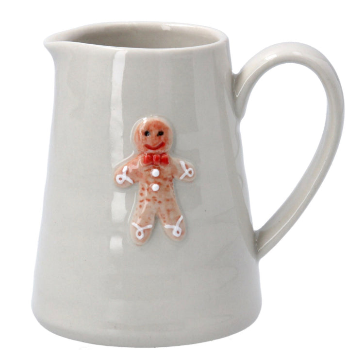 Gingerbread Man Ceramic Jug