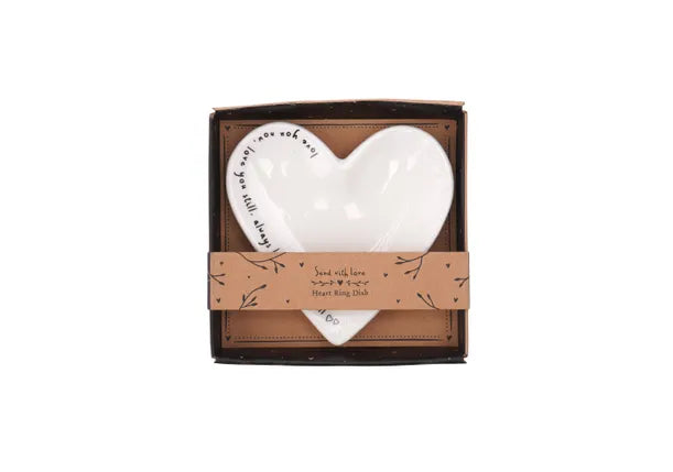 Send with Love, Heart Ring Dish