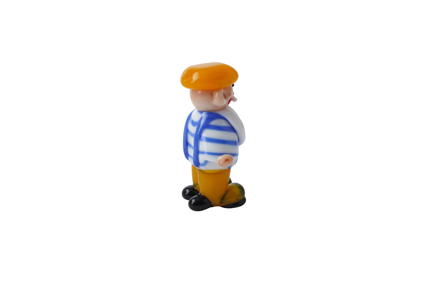 Glass Cornish Fisherman Figurine