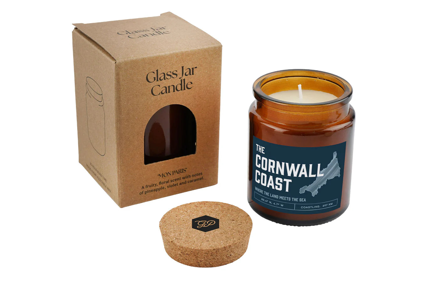 "Cornwall Coast" Scented Candle, 170g