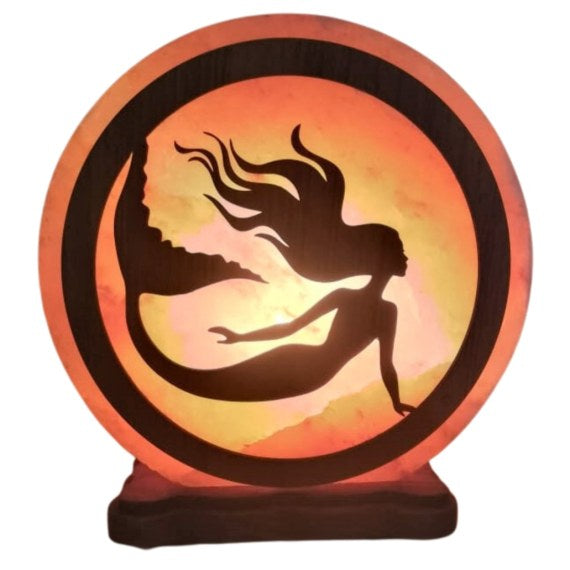 Himalayan Salt Lamp - Mermaid