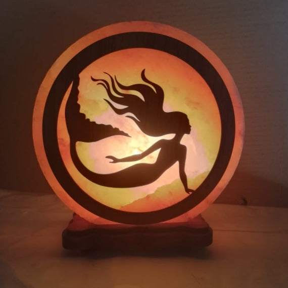 Himalayan Salt Lamp - Mermaid