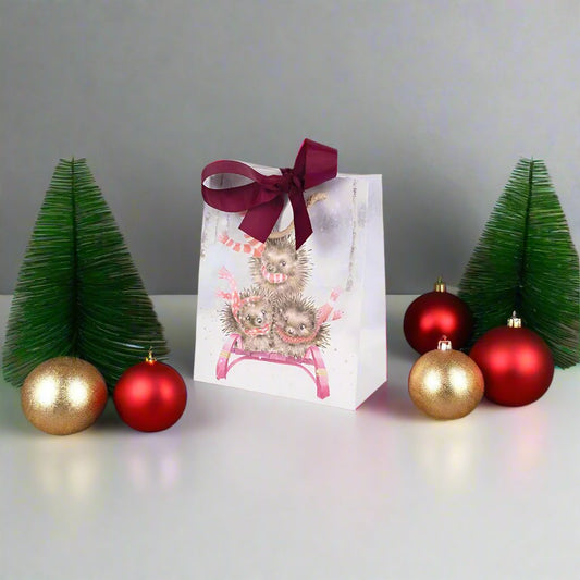Small Sledgehogs Gift Bag