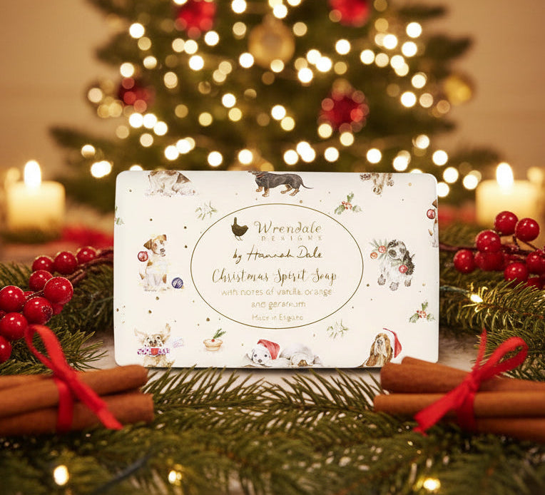 Christmas Soap - Wrendale Christmas Spirit