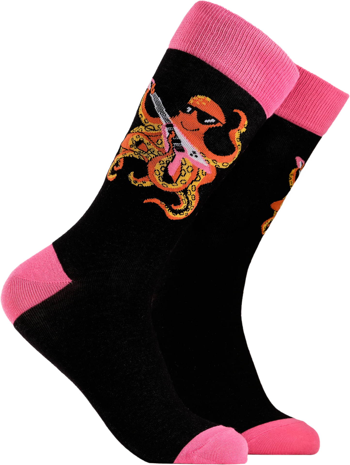 Soctopus Socks - Rocktopus Unisex, Size 4-8