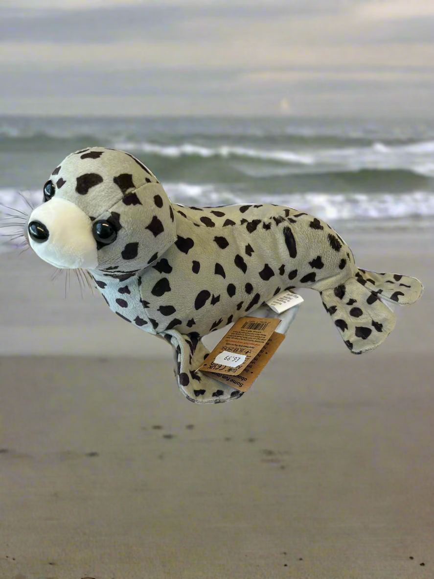 Large Soft Spotted Seal Toy