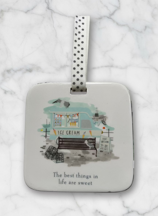 Always be Sure of Yourself, Ceramic Sign