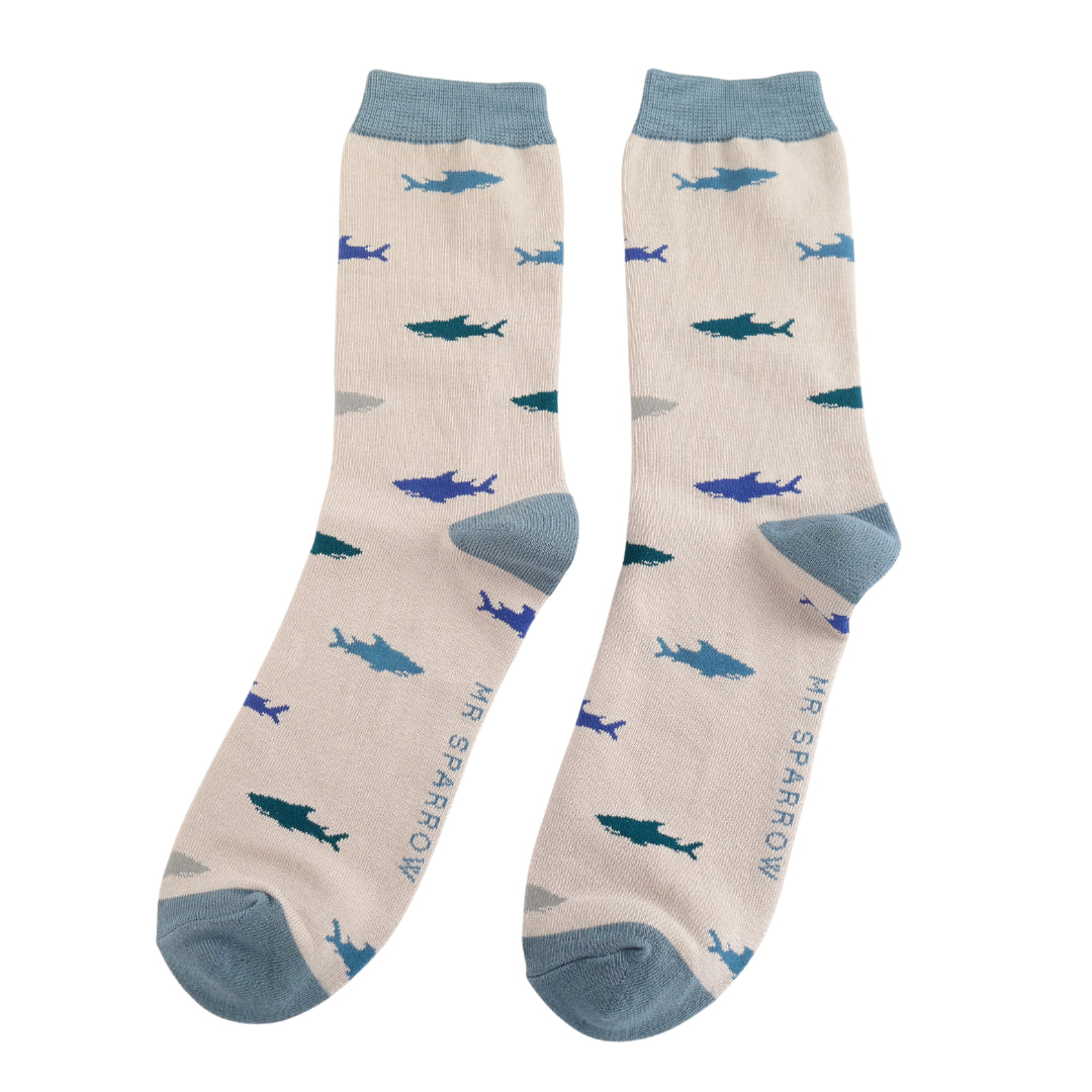 Shark Socks, Size 7-11