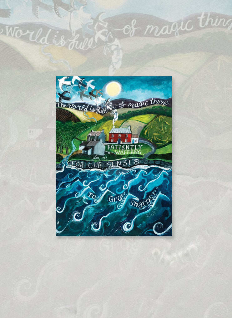 'Magic Things' Greetings Card