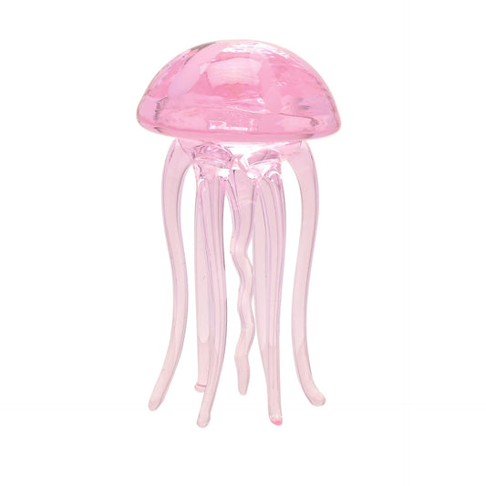 Delicate Hand Blown Glass Jelly Fish