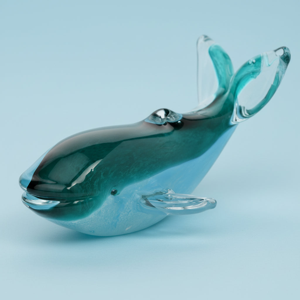 Glass Serene Whale